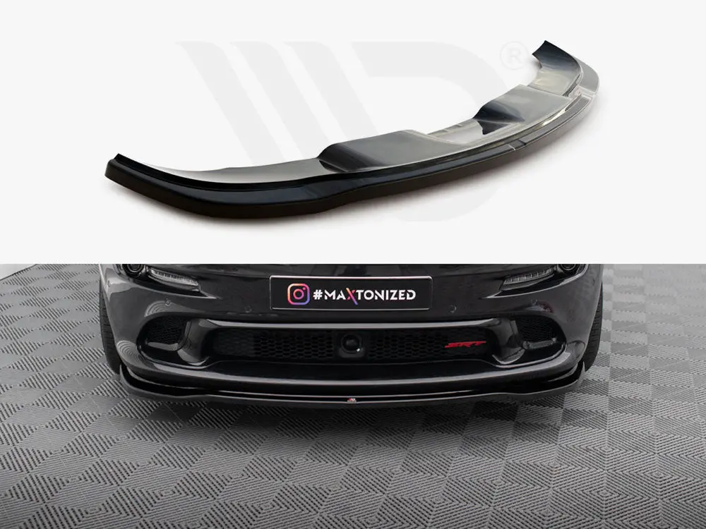 Maxton Design Front Splitter Jeep Grand Cherokee Srt Wk2 Facelift 1