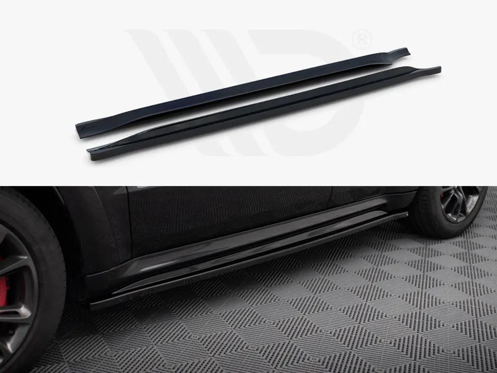 Maxton Design Side Skirts Diffusers Jeep Grand Cherokee Srt Wk2 Facelift 1