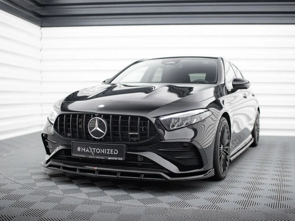 Maxton Design Front Splitter Mercedes-Amg A35 / A Amg-Line W177 Facelift 2