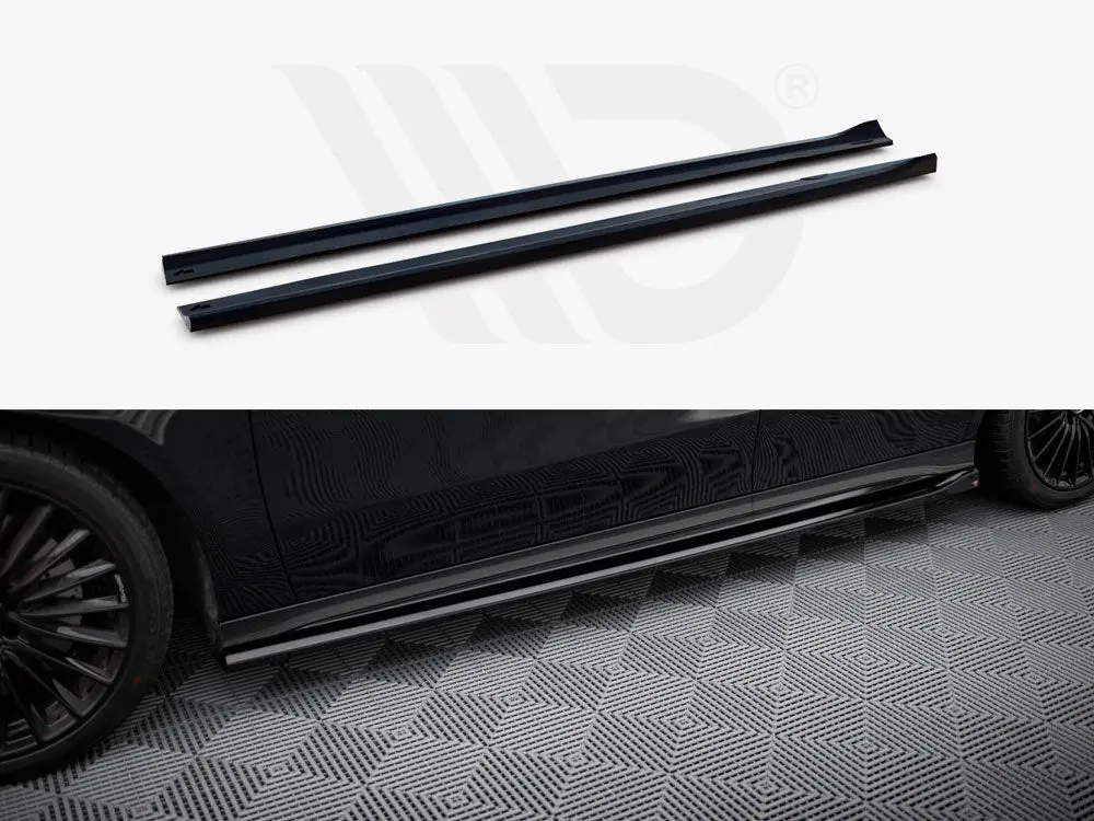 Maxton Design Side Skirt Diffusers Mercedes-Amg A35 / A Amg-Line W177 Facelift 1