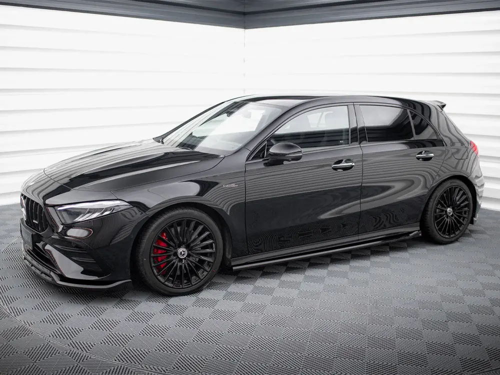 Maxton Design Side Skirt Diffusers Mercedes-Amg A35 / A Amg-Line W177 Facelift 2