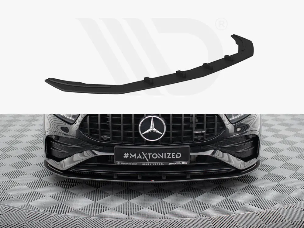 Maxton Design Street Pro Front Splitter Mercedes-Amg A35 W177 Facelift 1