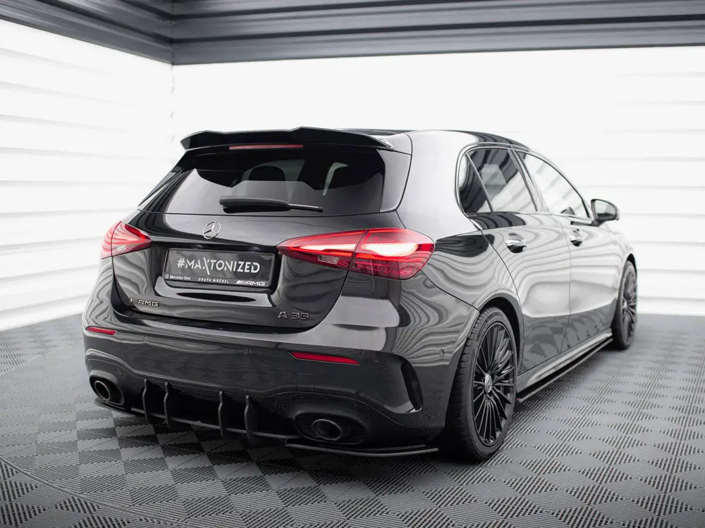 Maxton Design Street Pro Rear Side Splitters Mercedes-Amg A35 Hatchback W177 2