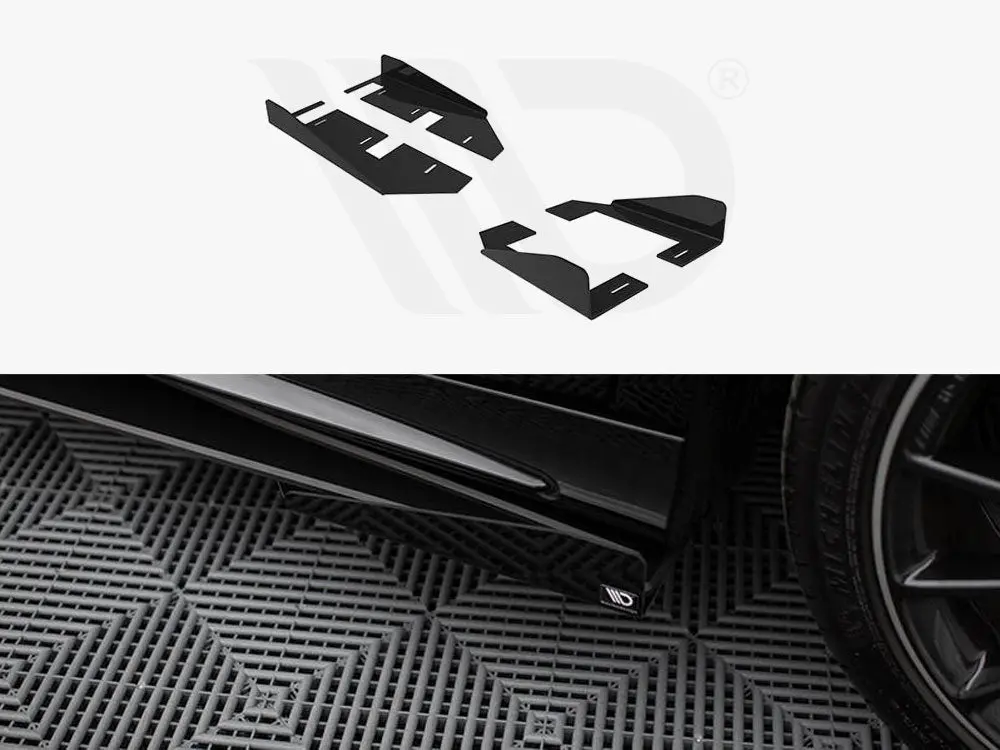 Maxton Design Side Flaps Mercedes-Benz A Amg-Line W176 Facelift 1