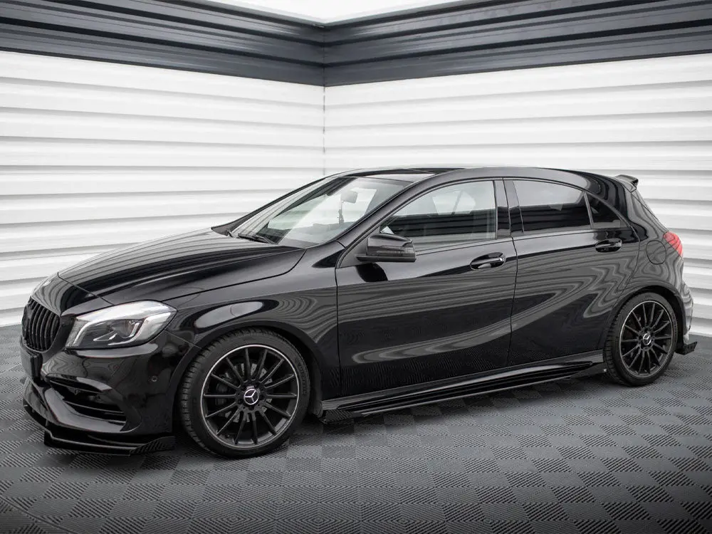 Maxton Design Side Flaps Mercedes-Benz A Amg-Line W176 Facelift 2