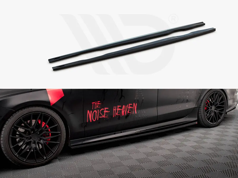 Maxton Design Side Skirts Diffusers Audi A7 Rs7 Look C7 1