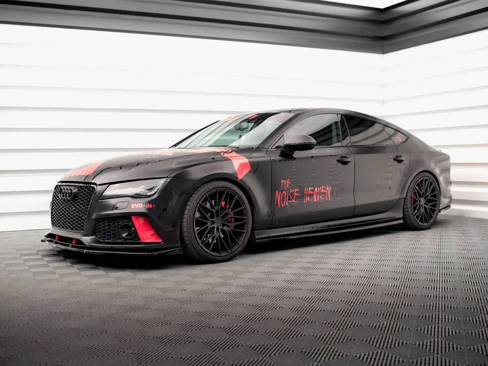 Maxton Design Side Skirts Diffusers Audi A7 Rs7 Look C7 2