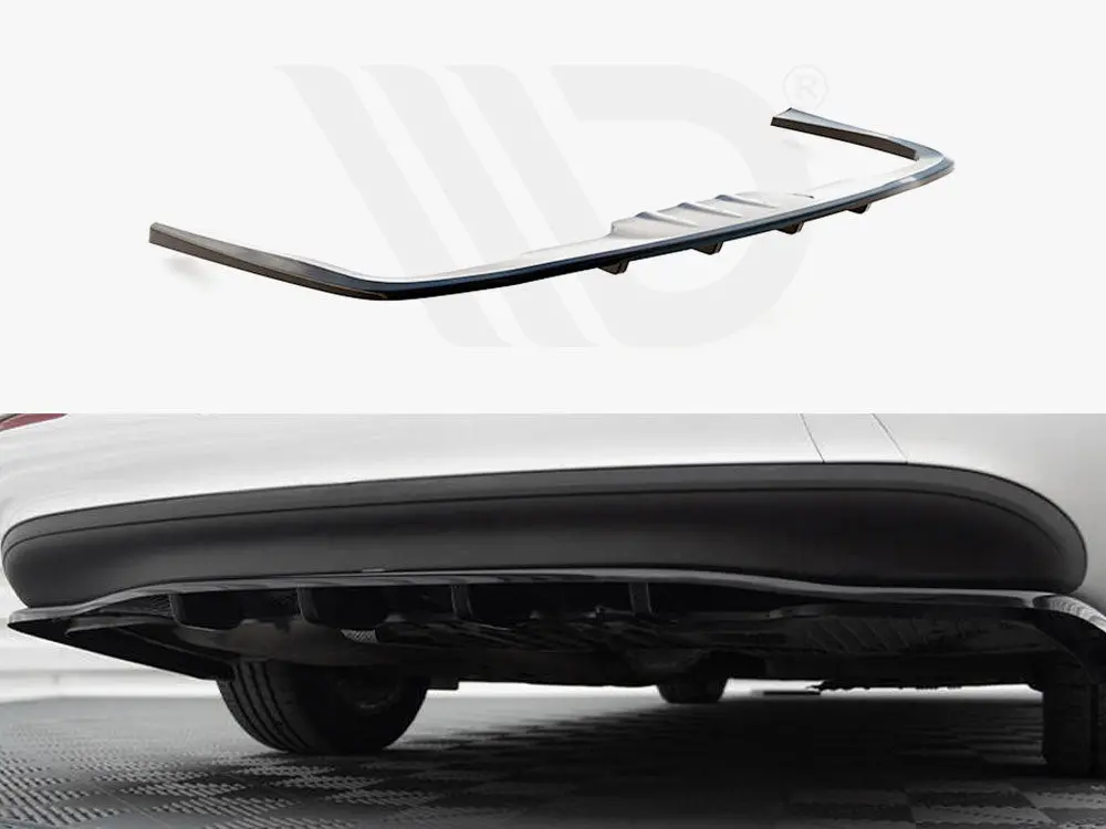 Maxton Design Central Rear Splitter (Vertical Bars) Mercedes-Benz E W213 1