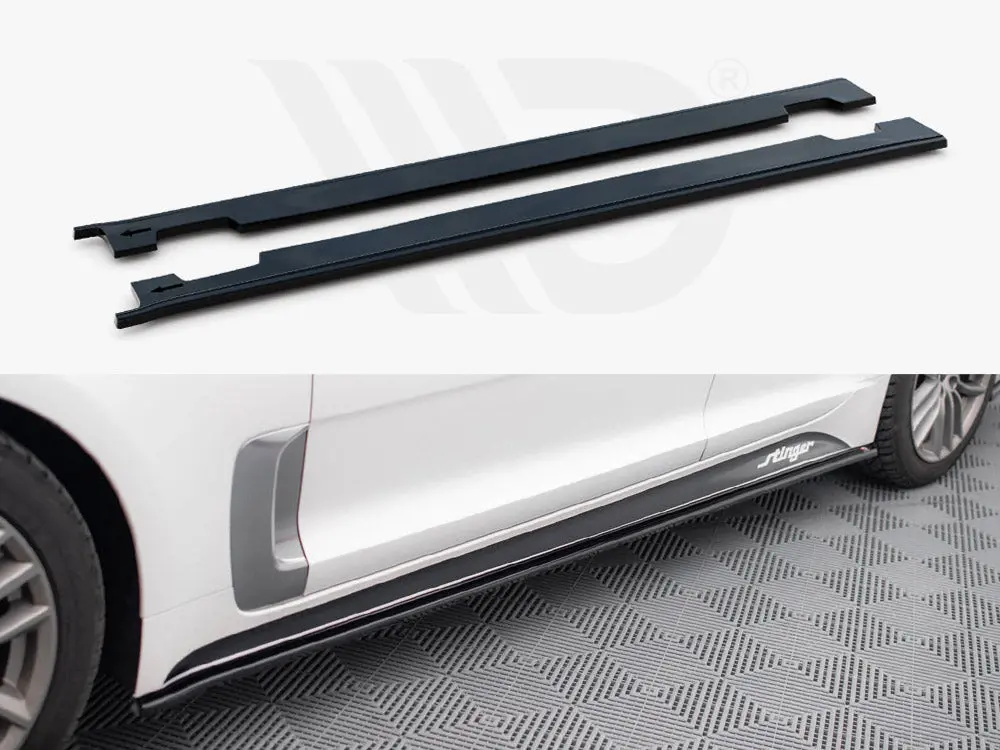 Maxton Design Side Skirts Diffusers Kia Stinger Gt 1