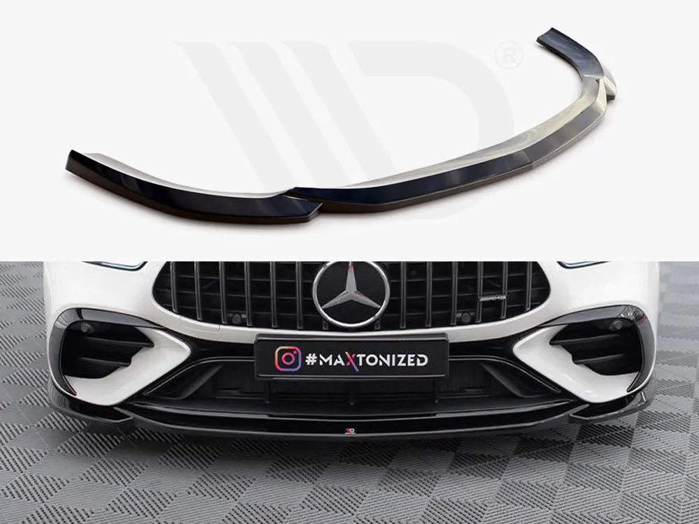 Maxton Design Front Splitter V.1 Mercedes-Amg Gt 43 4 Door Coupe V8 Styling Package 1
