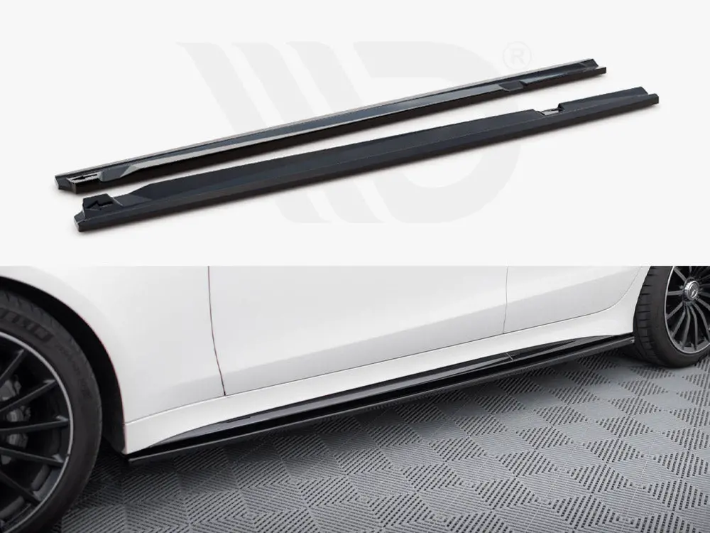 Maxton Design Side Skirts Diffusers Mercedes-Amg Gt 43 4 Door Coupe V8 Styling Package 1