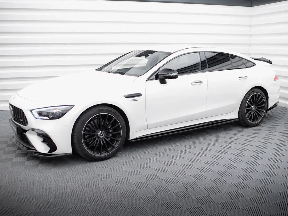 Maxton Design Side Skirts Diffusers Mercedes-Amg Gt 43 4 Door Coupe V8 Styling Package 2