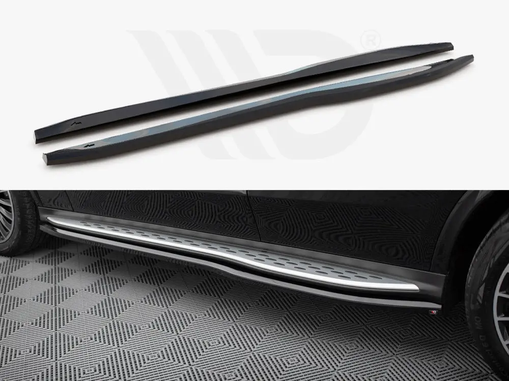Maxton Design Side Skirts Diffusers Mercedes-Benz Glc Amg-Line X254 1