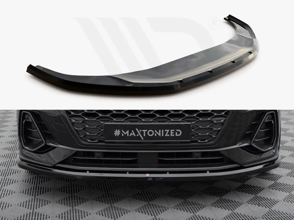 Maxton Design Front Splitter V.1 Audi Q3 Sportback F3 1