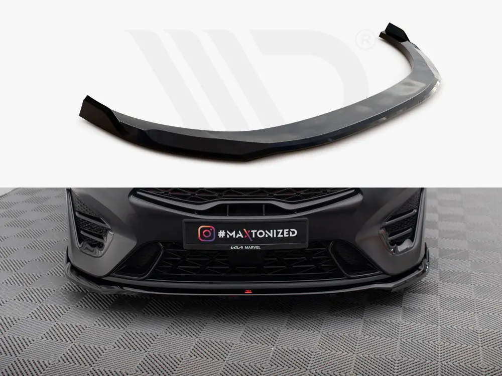 Maxton Design Front Splitter V.1 Kia Proceed / Ceed Gt Mk1 Facelift / Mk3 Facelift 1