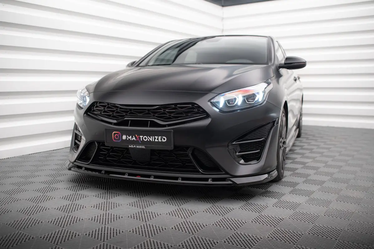Maxton Design Front Splitter V.2 Kia Proceed / Ceed Gt Mk1 Facelift / Mk3 Facelift 2