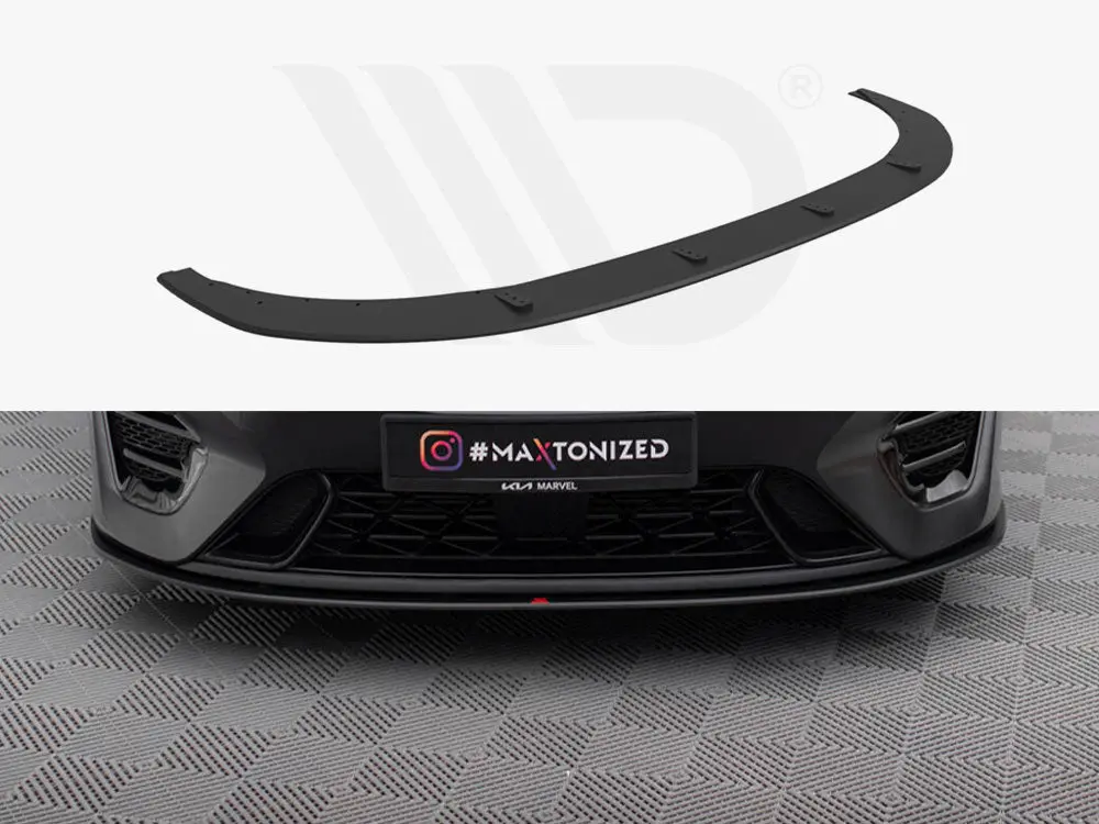 Maxton Design Street Pro Front Splitter Kia Proceed Gt Mk3 Facelift / Ceed Gt / Gt - Line Mk1 Facelift 1