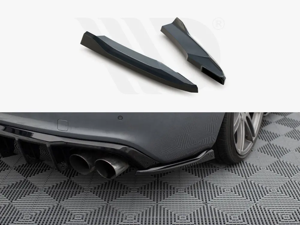 Maxton Design Rear Side Splitters V.2 Audi S5 Coupe 8T Facelift 1