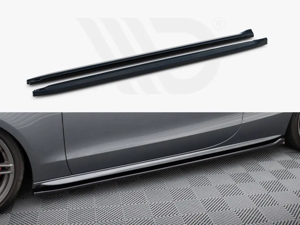 Maxton Design Side Skirts Diffusers V.2 Audi S5 / A5 S-Line Coupe 8T 1