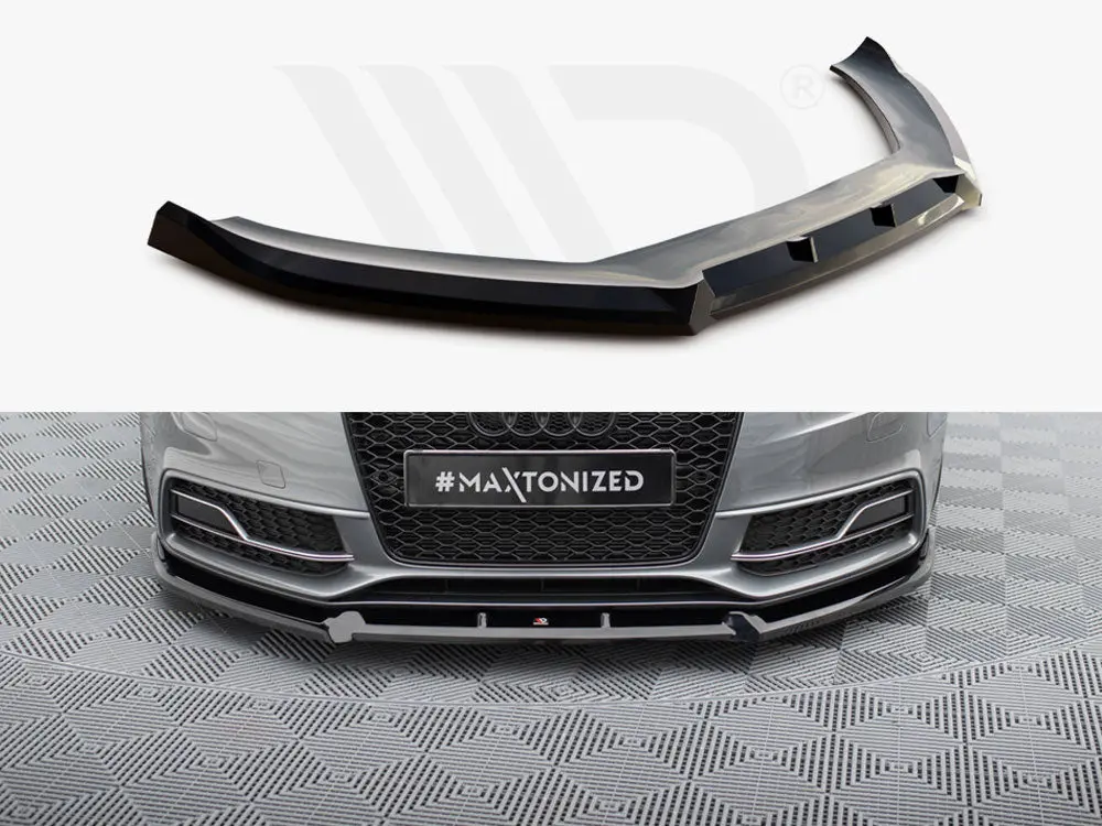 Maxton Design Front Splitter V.3 Audi S5 / A5 S-Line Coupe / Sportback 8T Facelift 1