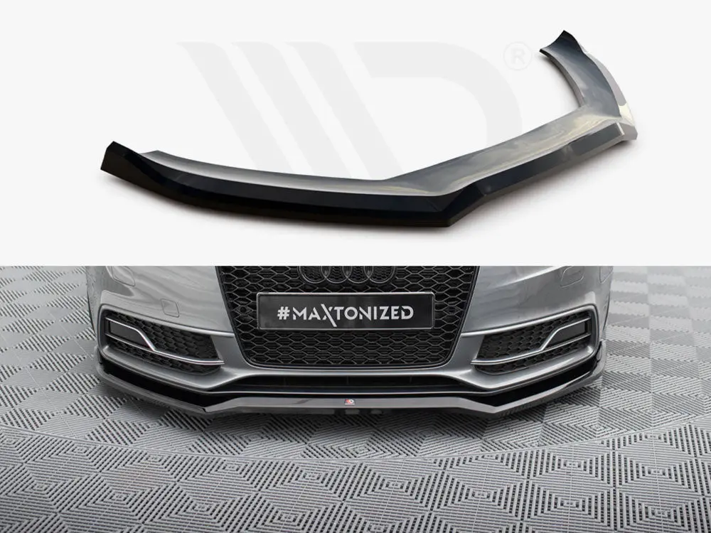 Maxton Design Front Splitter V.4 Audi S5 / A5 S-Line Coupe / Sportback 8T Facelift 1