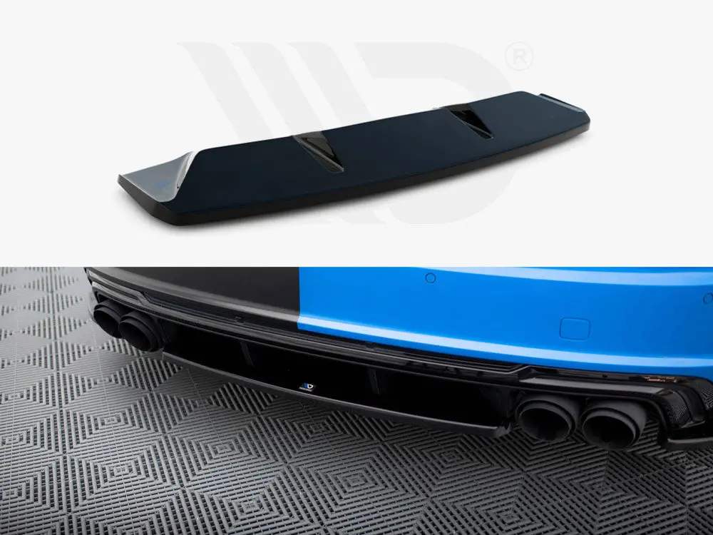 Maxton Design Central Rear Splitter Audi Tt S 8S Facelift 1
