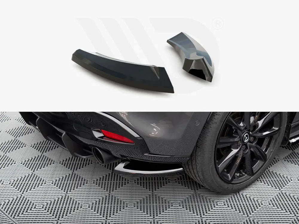 Maxton Design Rear Side Splitters Mazda 3 Mk4 1