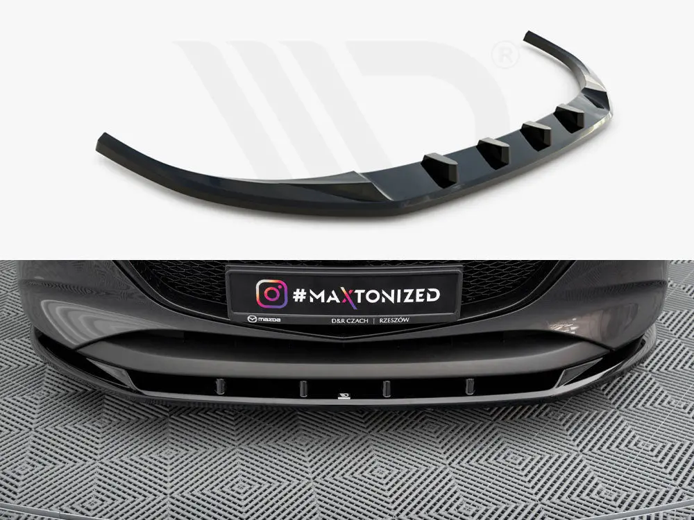 Maxton Design Front Splitter V.1 Mazda 3 Mk4 1