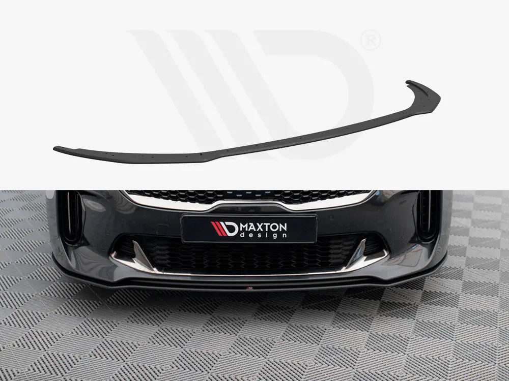Maxton Design Street Pro Front Splitter Kia Stinger Gt / Gt-Line Mk1 1