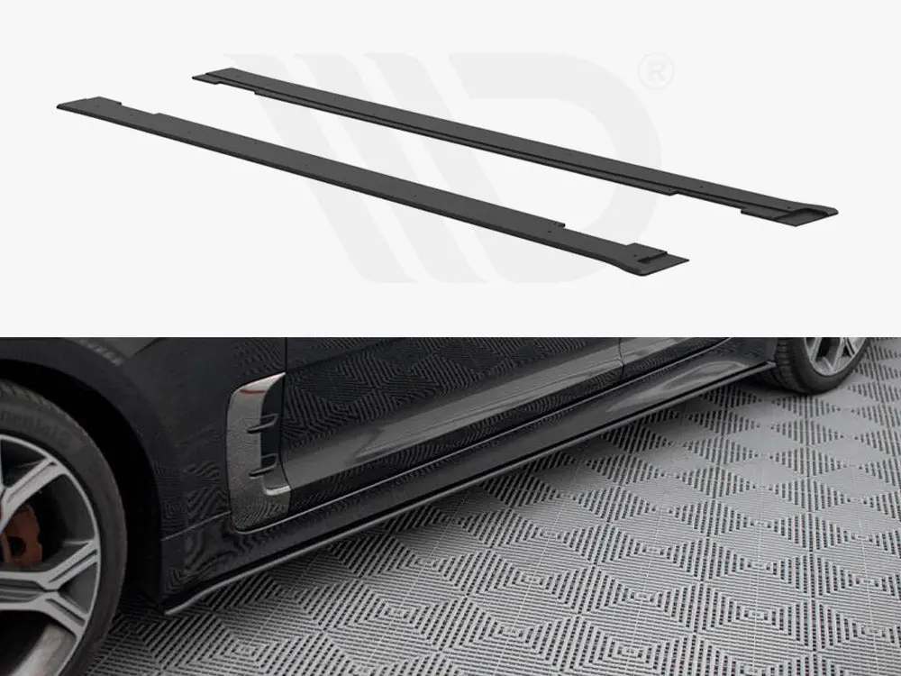 Maxton Design Street Pro Side Skirts Diffusers Kia Stinger Gt / Gt-Line / Standard Mk1 1