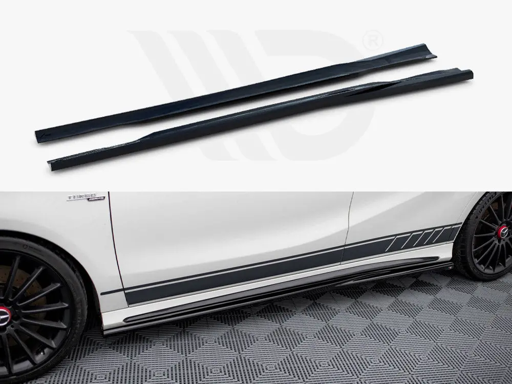 Maxton Design Side Skirts Diffusers Mercedes-Benz A45 Amg W176 1