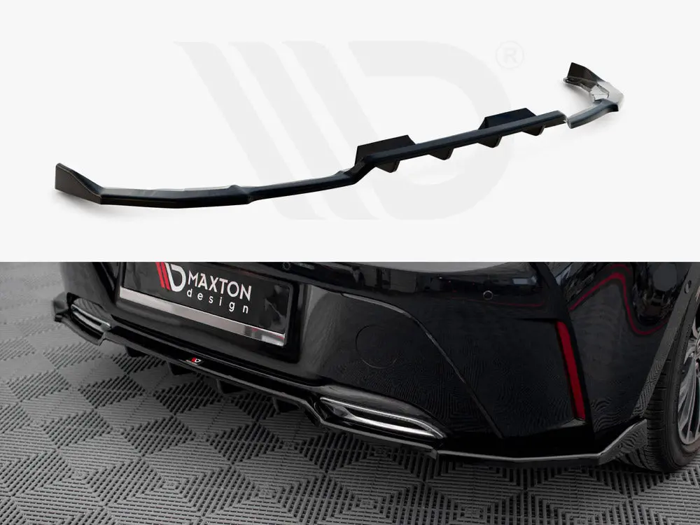 Maxton Design Central Rear Splitter (Vertical Bars) Toyota Corolla Hatchback Mk12 1