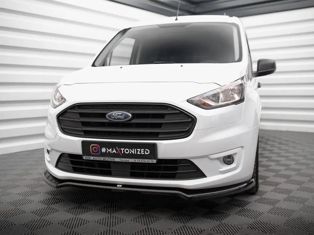 Maxton Design Front Splitter V.1 Ford Transit Connect Mk2 Facelift 2