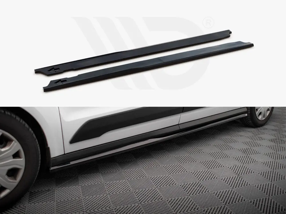 Maxton Design Side Skirts Diffusers Ford Transit Connect Mk2 Facelift 1