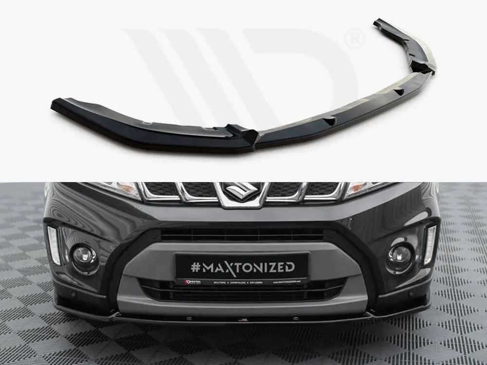 Maxton Design Front Splitter V.2 Suzuki Vitara S Mk2 1