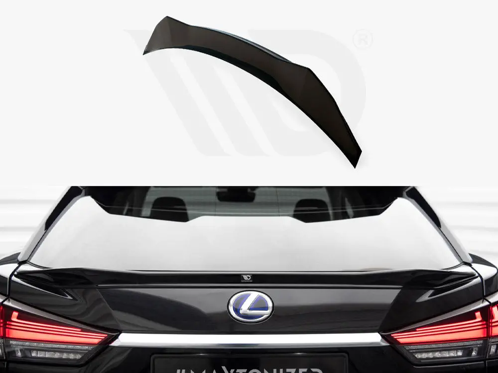 Maxton Design Lower Spoiler Cap 3D Lexus Rx Mk4 Facelift 1