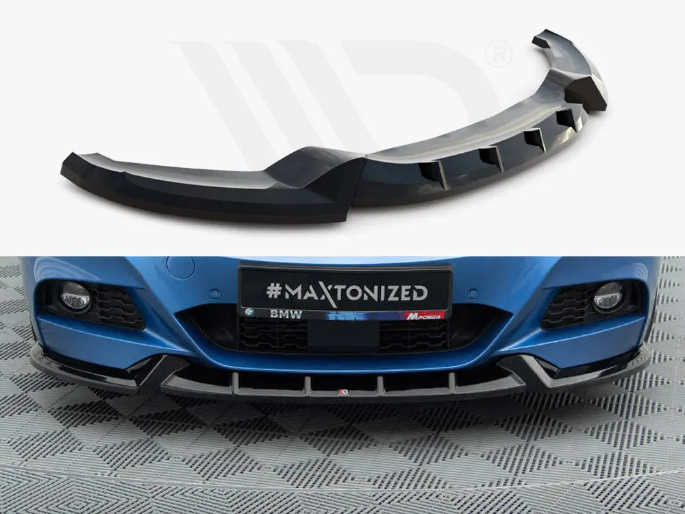 Maxton Design Front Splitter V.1 Bmw 3 Gt M-Pack F34 1