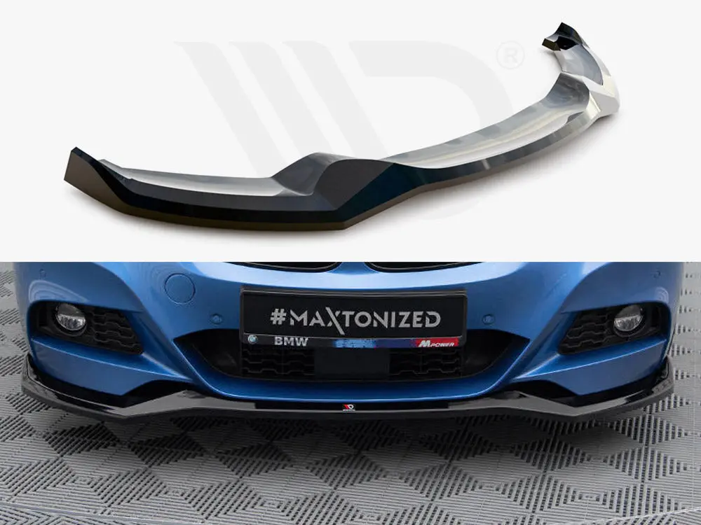 Maxton Design Front Splitter V.2 Bmw 3 Gt M-Pack F34 1