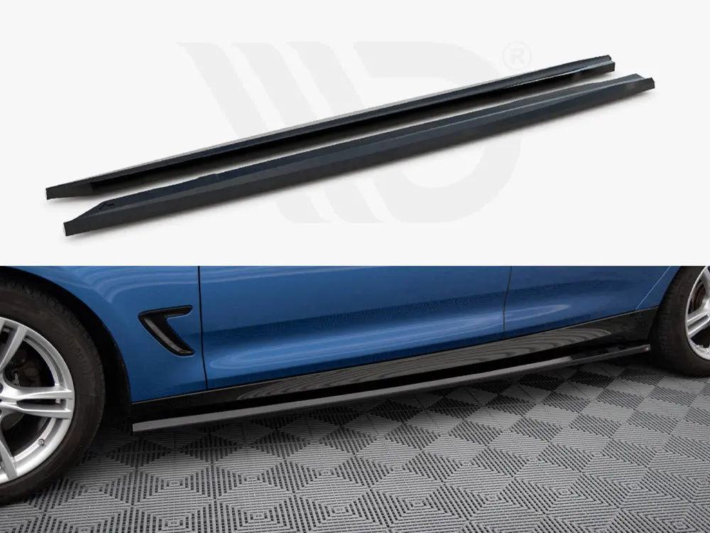 Maxton Design Side Skirts Diffusers Bmw 3 Gt M-Pack F34 1