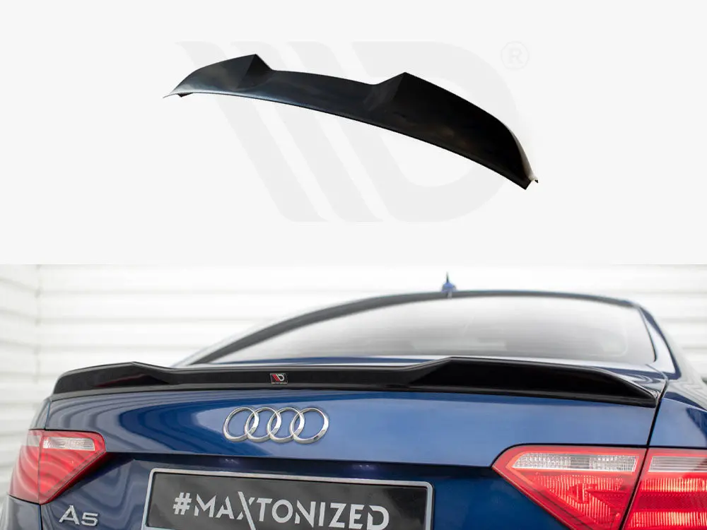 Maxton Design Spoiler Cap 3D Audi A5 Coupe 8T 1