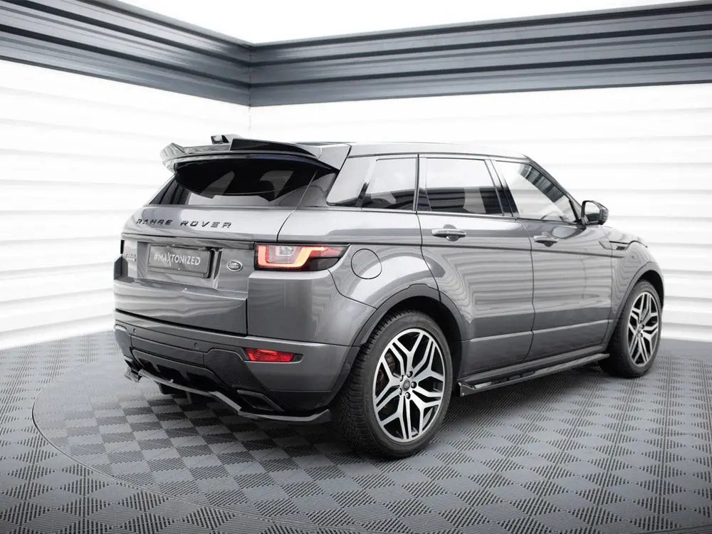 Maxton Design Central Rear Splitter (Vertical Bars) Land Rover Range Rover Evoque Mk1 Facelift 2