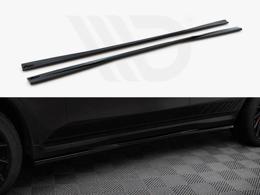 Maxton Design Side Skirts Diffusers V.2 Mercedes-Benz Glc Coupe Amg-Line C253 1