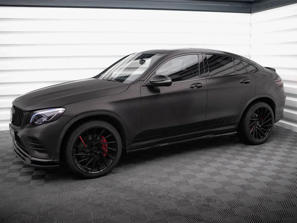 Maxton Design Side Skirts Diffusers V.2 Mercedes-Benz Glc Coupe Amg-Line C253 2