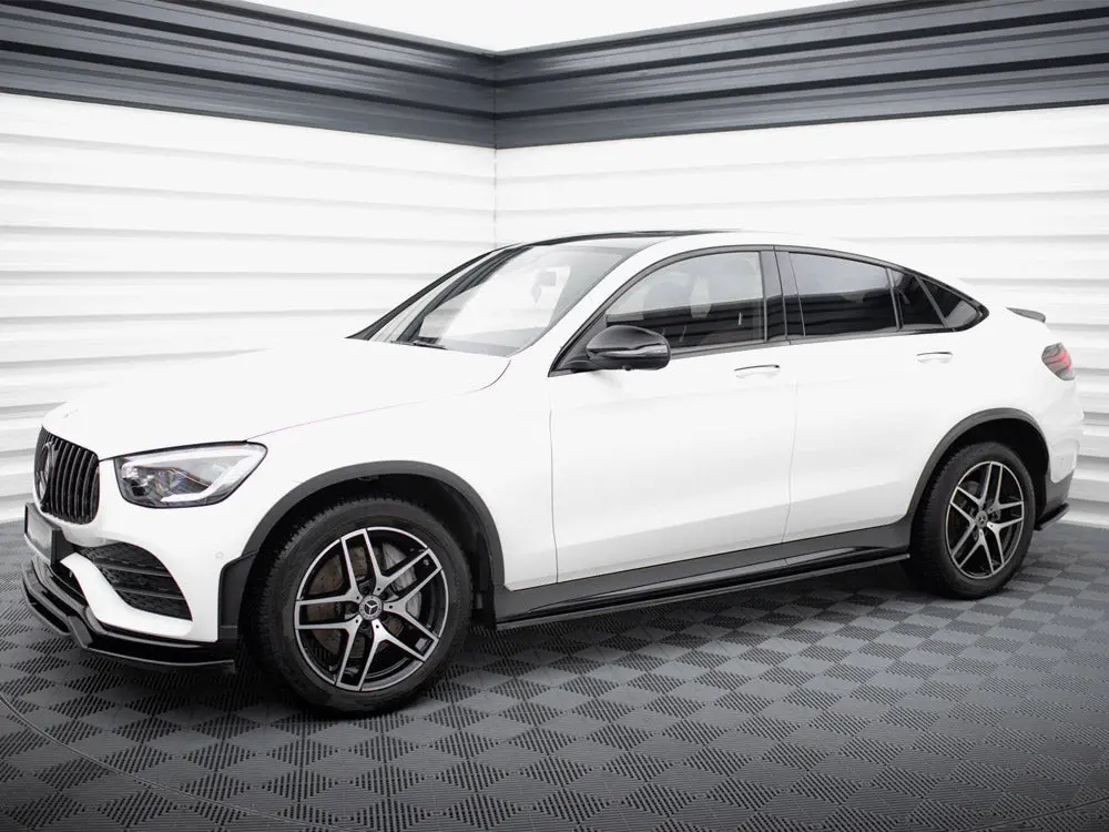 Maxton Design Side Skirts Diffusers V.3 Mercedes-Benz Glc Coupe Amg-Line C253 2