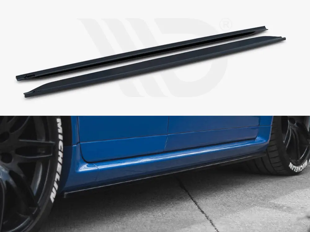Side Skirts Splitters Audi Rs4 B7 1