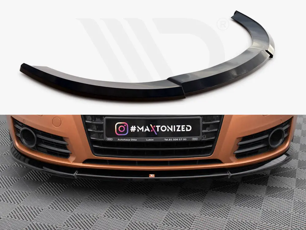 Maxton Design Front Splitter V.1 Audi A7 C7 1