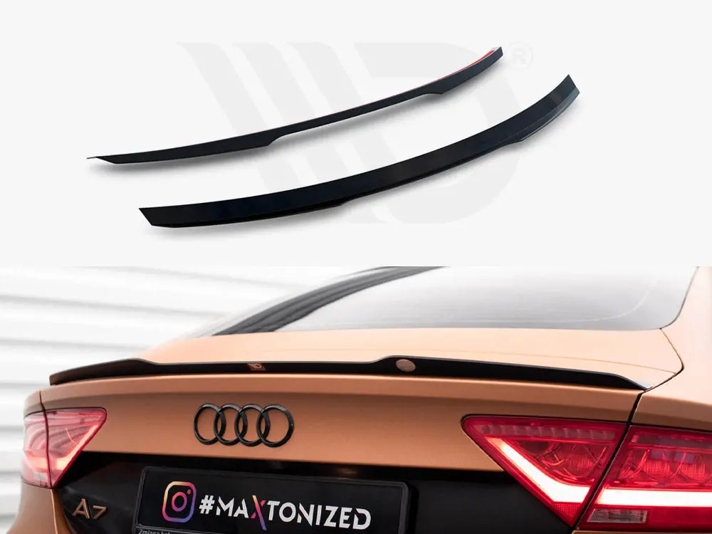Maxton Design Spoiler Cap Audi A7 C7 1