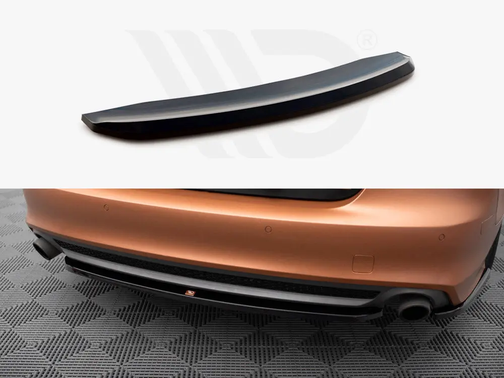 Maxton Design Central Rear Splitter Audi A7 C7 1