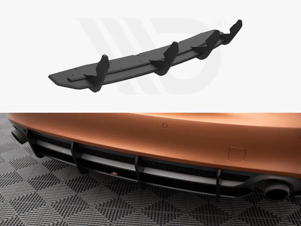 Maxton Design Street Pro Rear Diffuser Audi A7 C7 1