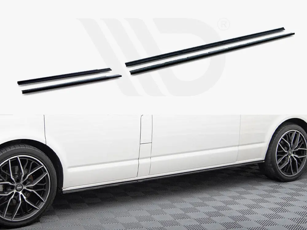 Maxton Design Side Skirt Diffusers Volkswagen T6.1 Long 1